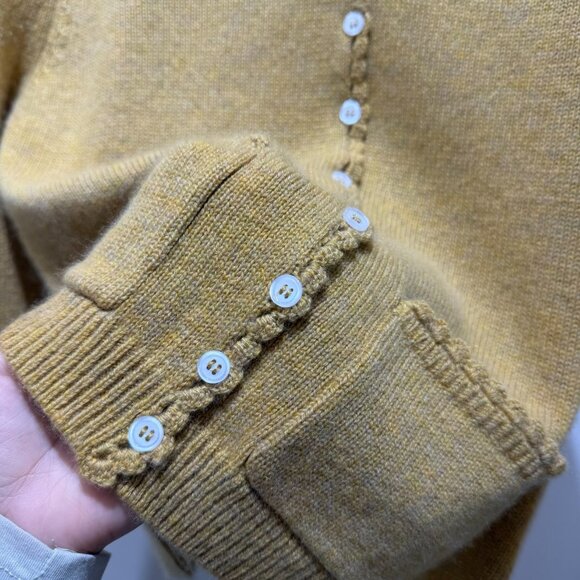 Doen Pippa Cardigan Wheat Melange - Picture 9 of 13